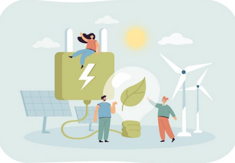 Green energy and eco-urban city