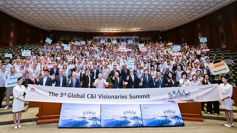 Huawei celebra con éxito la 3.ª Cumbre Global de Visionarios C&I y promueve un futuro más sostenible para diversos sectores industriales