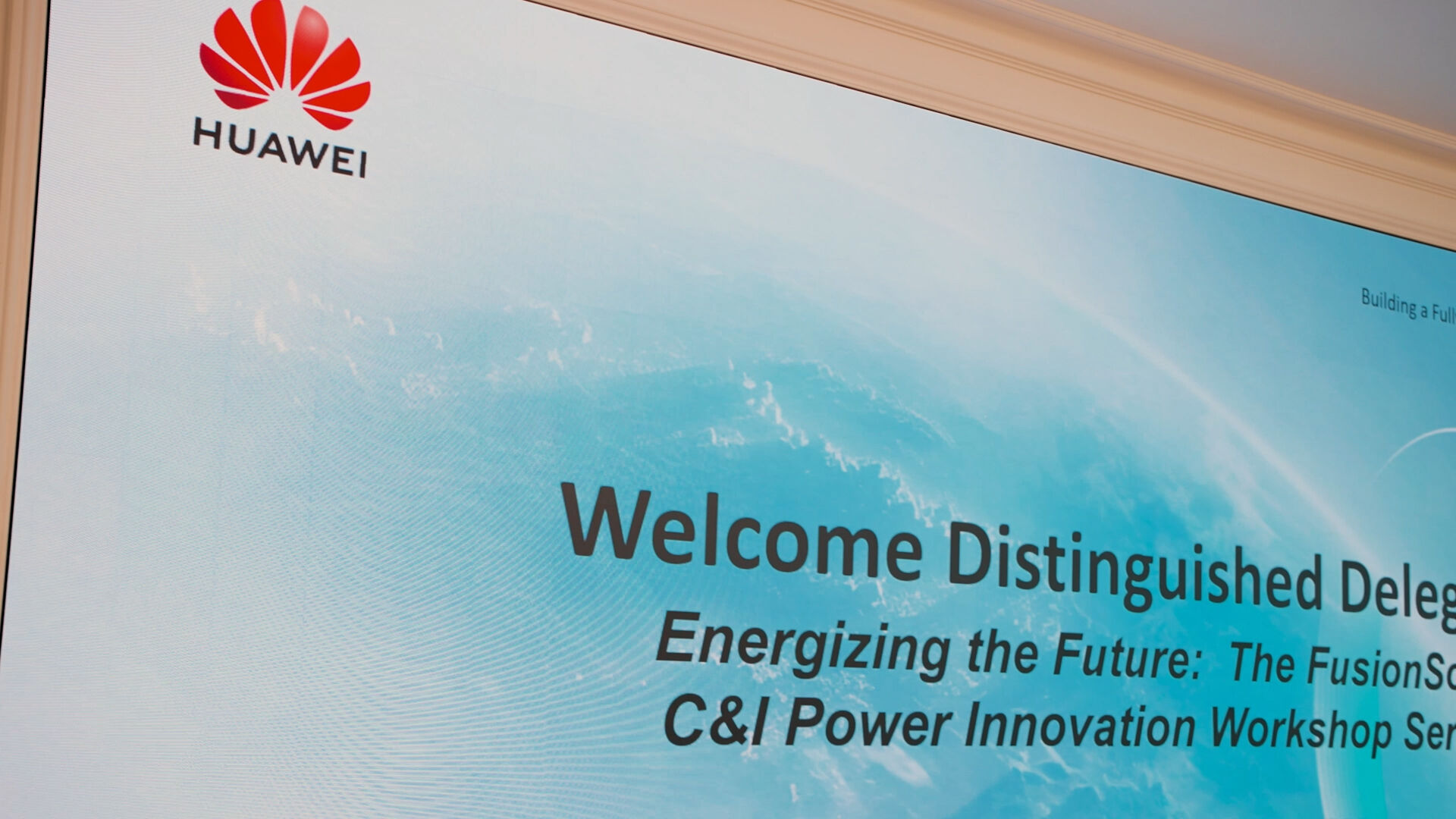 Energizing the Future:  The FusionSolar C&I Power Innovation Workshop Series 2