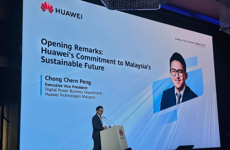 Chong Chern Peng, Executive Vice President of the Digital Power Business Department at Huawei Techno