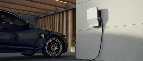 When charging an electric car at home