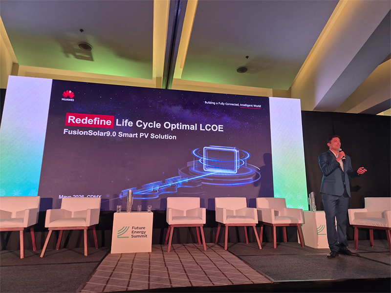 Alcázar Hernández, Solution Manager de Huawei Digital Power México