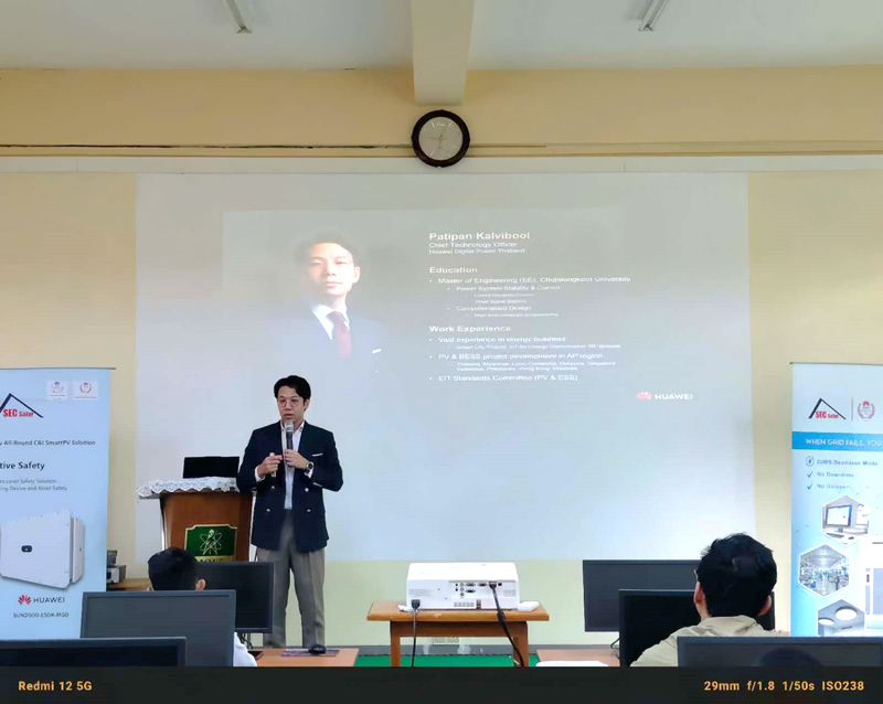 Patipan Kalvibool, CTO of Huawei Digital Power Thailand