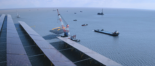 World's Largest Open-Sea Off shore PV Project: A Green Model of Off shore Innovation