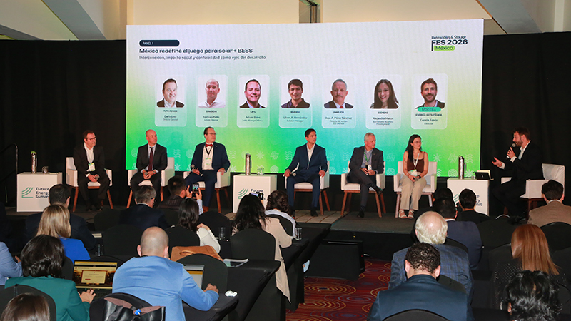 Ulises Alcázar en panel 'Mexico redefine el juego para Solar+BESS'