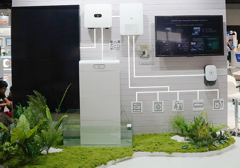 The SUN2000-21-S1 was submerged in water