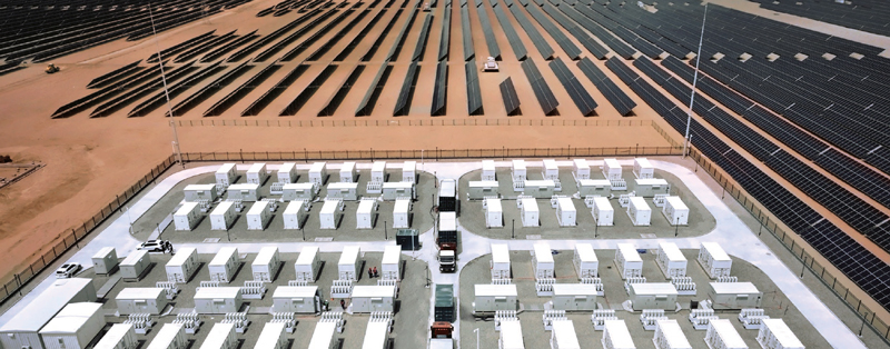 青海格尔木中国绿发50MW/100MWh构网型储能电站