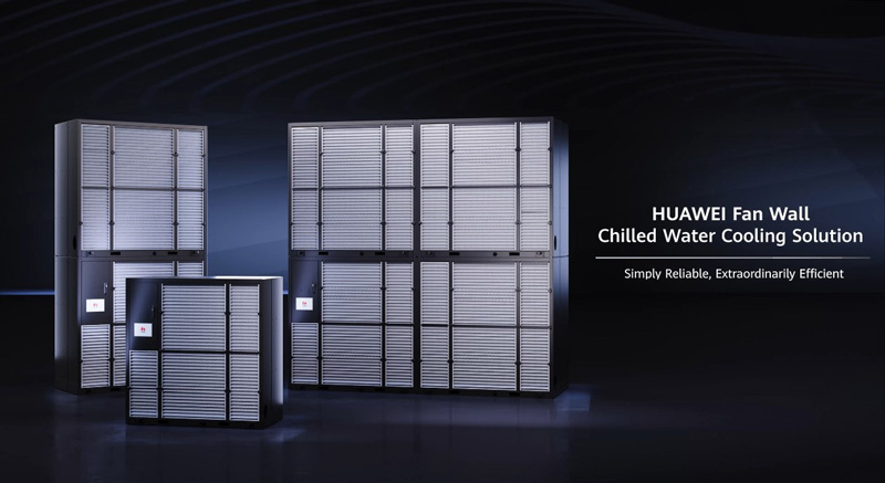 Huawei fan wall chilled water cooling solution