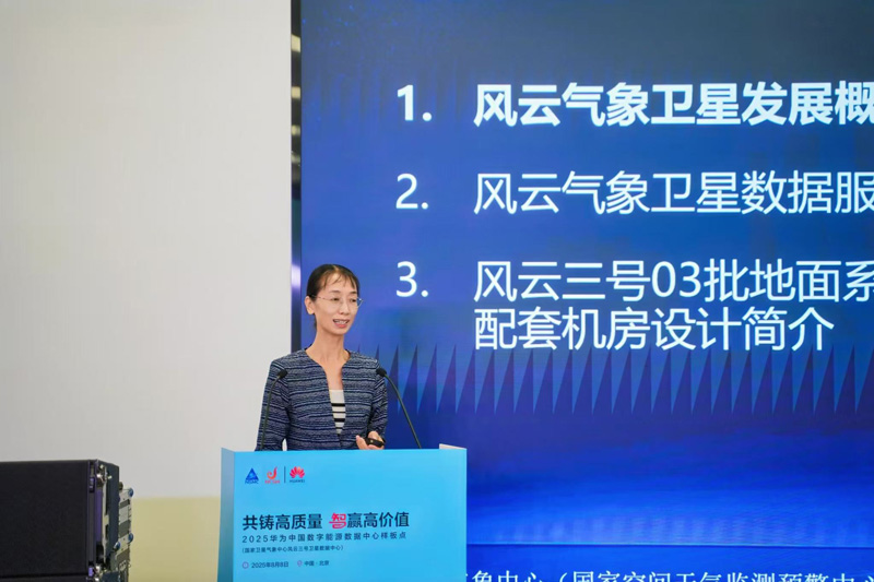风云三号地面系统副总设计师林曼筠