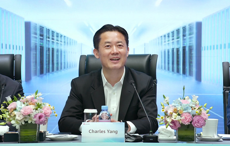 Charles Yang, Senior Vice President of Huawei and CEO of Huawei Data Center Facility