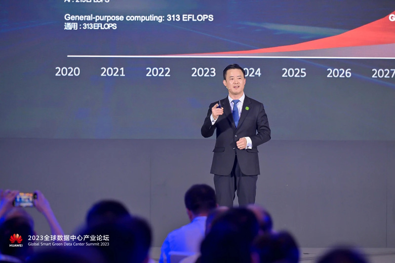 Charles Yang, President of Global Marketing, Sales and Services of Huawei Digital Power