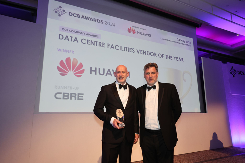 华为数据中心能源荣获“年度最佳数据中心设施供应商奖”