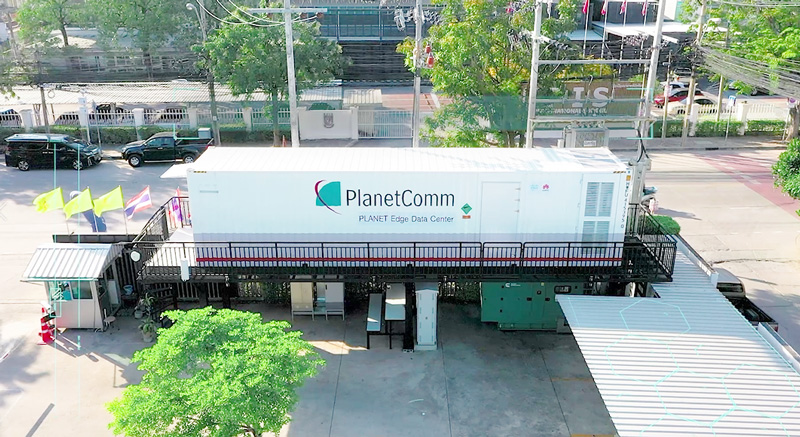  PlanetComm deployed Huawei's FusionDC1000A prefabricated all-in-one data center 