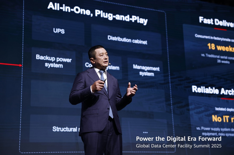 Bob He, Vice President of Huawei Digital Power and President of Data Center Facility & Critical Power Product Line, Huawei Digital Power