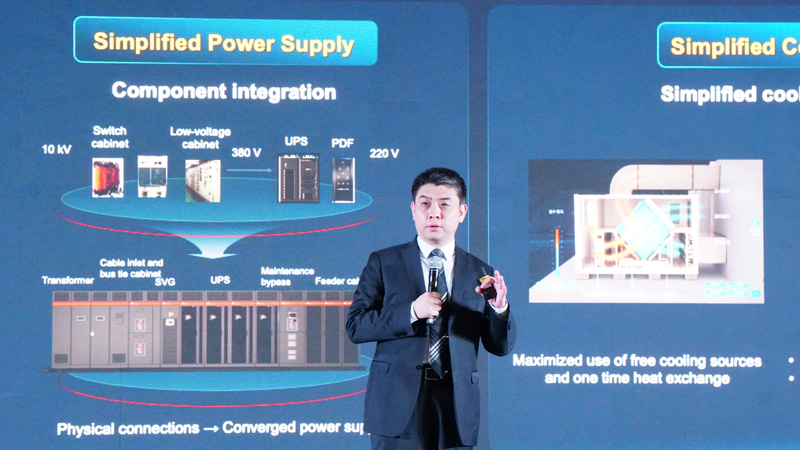 Jerry Zhang, General Manager of Huawei Global DC Facility Solution Sales