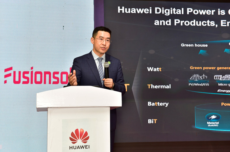 The President of Huawei Digital Power, Sub-Saharan Africa Region, Xia Hesheng