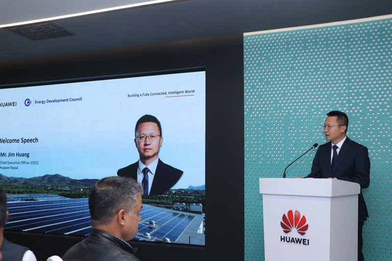 Jim Huang, Chief Executive Officer, Huawei Nepal