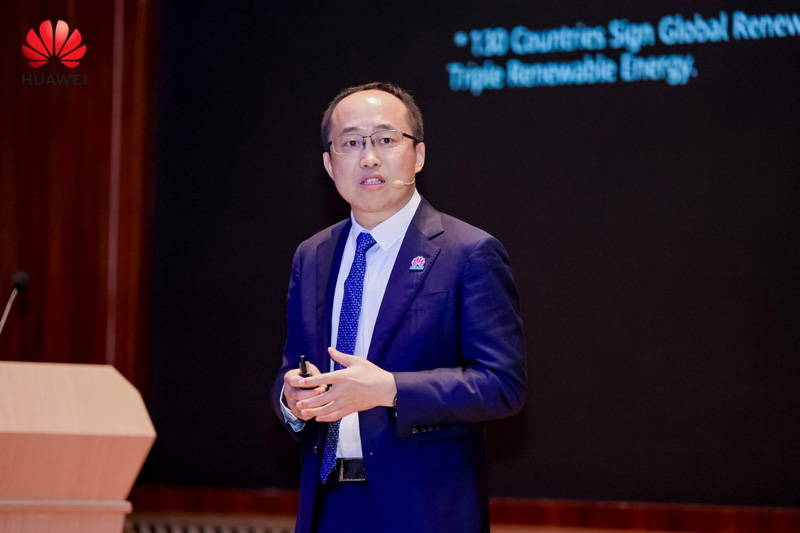 Sun Xiaofeng, President of Huawei Digital Power Smart PV & ESS Marketing and Sales Service