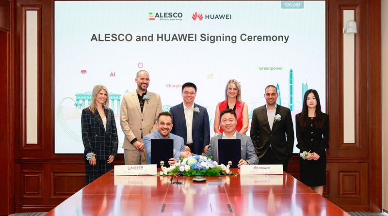 Η Huawei Digital Power και η ALESCO S.A επιταχύνουν την Πράσινη Μετάβαση της Ηλεκτροκίνησης