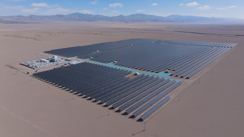 the 30 MW PV + 6 MW/24 MWh grid-forming ESS project in Gertse County