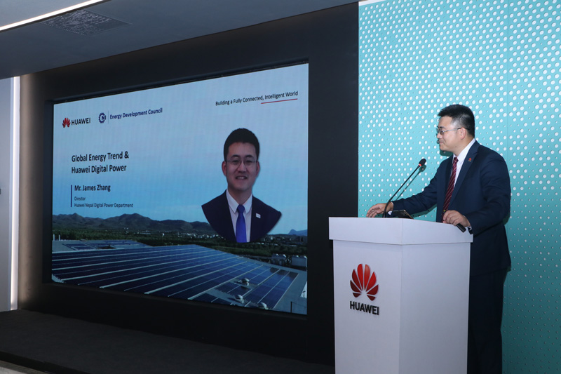 ames Zhang, Director, Huawei Nepal Digital Power Department