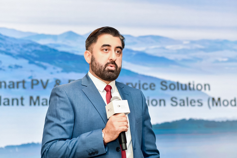 Ussama Rai, Global Director of Smart PV & BESS Service Solution at Huawei Digital Power