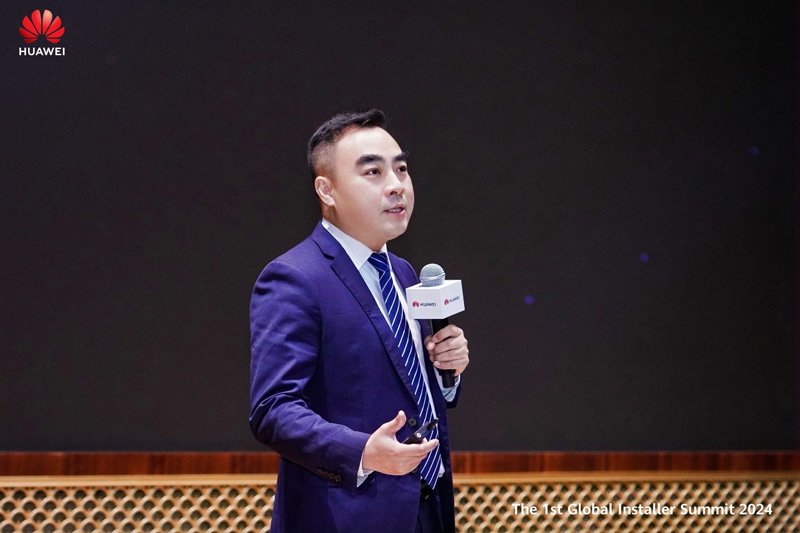 Allen Zeng, Vice President of Huawei Digital Power Global Marketing and Sales Service Dept