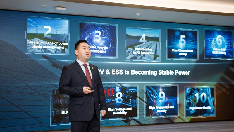 Hao Yingtao, Vice President and CMO of Smart PV & ESS Business at Huawei Digital Power, comprehensively analyzed future trends