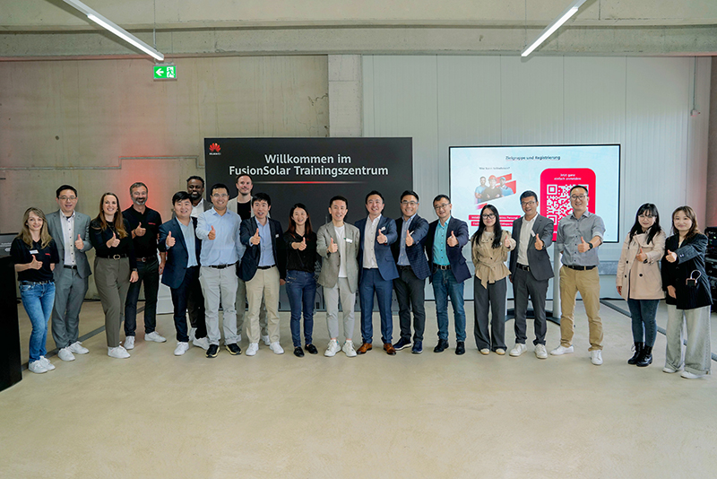 Huawei eröffnet FusionSolar-Trainingszentrum in Nürnberg