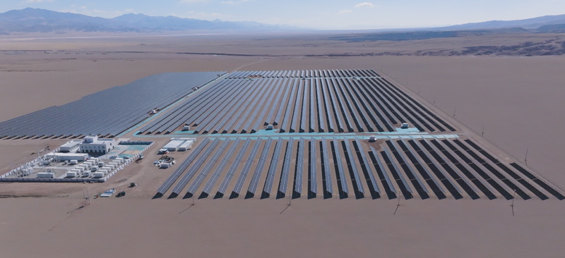 the 1.3 GWh ESS and 400 MW PV project in The Red Sea destination in the Middle East