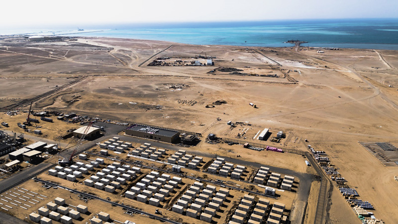 沙特红海1.3GWh全球最大微网光储项目