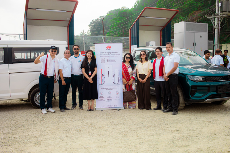 Nepal’s First Liquid-cooled Supercharging EV Station
