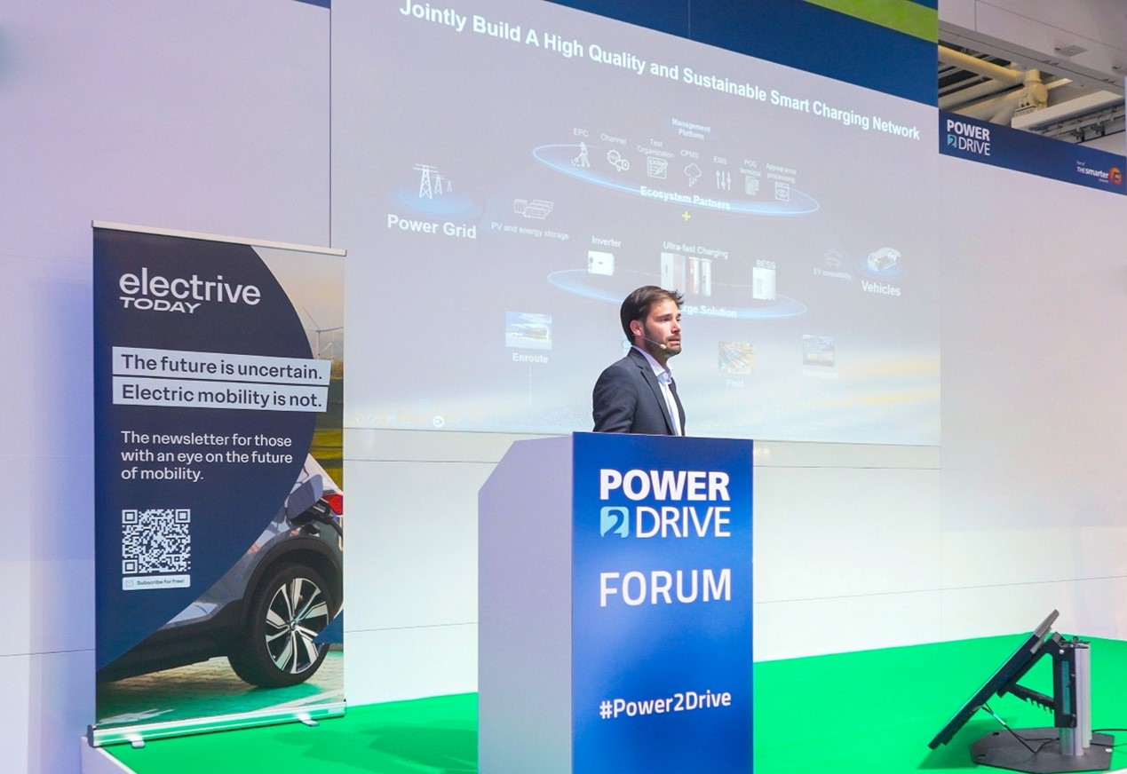 Ignacio Diaz, Business Director EV Charging Network of Huawei Digital Power Europe